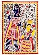 Thanksgiving Art Madhubani Folk Paintings Organic Color Paper 30 x 22 inches