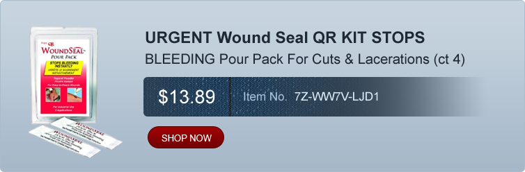 URGENT Wound Seal QR KIT STOPS