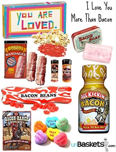 The I Love You More Than Bacon unBasket - Bacon Gift Box