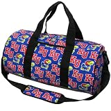 University of Kansas Duffle Bag KU Jayhawks Logo DUFFEL Travel / Fitness / Overnight Bag Luggage