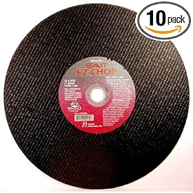 SAIT 24039 Type 1 14-Inch x 3 32-Inch x 1-Inch EZ-Chop Saw Wheel - 10 Pack by SAIT