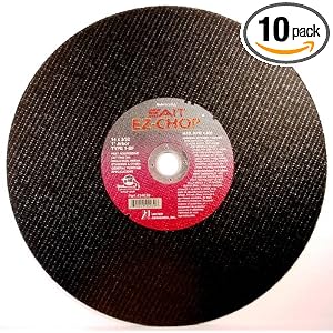 SAIT 24039 Type 1 14-Inch x 3 32-Inch x 1-Inch EZ-Chop Saw Wheel - 10 Pack by SAIT