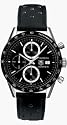 TAG Heuer Men's Carrera Automatic Chronograph Leather Watch #CV2010.FC6205