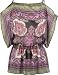 FULL TILT Scarf Print Womens Top