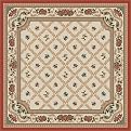 Vanderbilt Rug- Rose Quartz(7'7" Square)