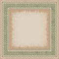 Old Gingham Rug - Opal/ Peridot (7'7" Square)