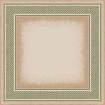 Old Gingham Rug - Opal/ Peridot (7'7" Square)