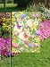 CUTE Easter Bunny Hop Bunnies Egg Hunt Garden Flag
