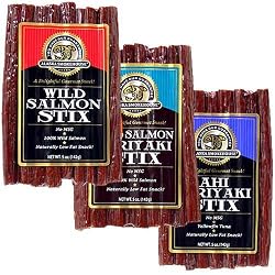 Alaska Smokehouse Salmon Stix 3 Pack!