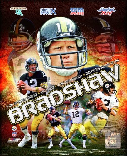 Pittsburgh Steelers Terry Bradshaw 8x10 Color Photo