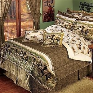 Wild Horses Comforter Set - Twin