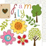 Family Dynamix Double-Sided Cardstock Accents 12