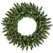 24" Pre-Lit Camdon Fir Artificial Christmas Wreath - Multi Lights
