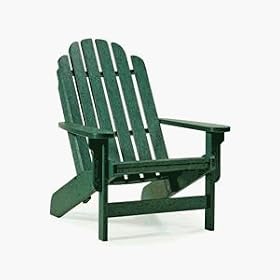 Casual Living Adirondack Style Folding Chair - Forest Green by 
