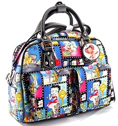 Betty Boop Blue Filmstrip Handbag-00967