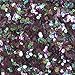 3mm Sequins Flat Round Plum Gold Crystal Rainbow Iris Iridescent. Made in USA