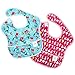 Bumkins Disney Baby Waterproof SuperBib 2 Pack, Princess (Ariel/Princess Silhouette) (6-24 Months)