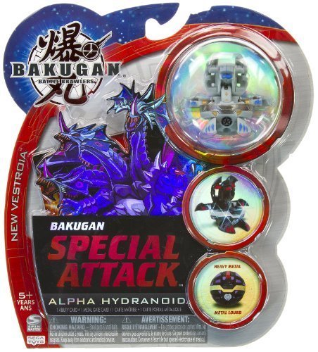 Alpha Hydranoid (Haos / Grey) - Bakugan Battle Brawlers New Vestroia Special Attack - "NOT" Randomly Picked (C40685)