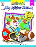 Colorful File Folder Games: Grade 1: Skill-building Center Activities for Language Arts and Math (Colorful Game Book Series)
