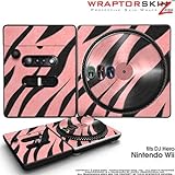 DJ Hero Skin Zebra Stripes Pink fits Nintendo Wii DJ Heros (DJ HERO NOT INC ....