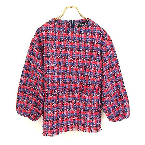 (グレースコンチネンタル)GRACE CONTINENTAL リボンツィードトップス 16341195 RED 36