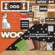 me & my BiG Ideas Scrapbook Page Making 8 Inch X8 Inch -Dog