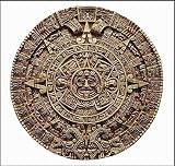 Aztec Solar Calendar Wall plaque Museum Reproduction