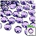 The Crafts Outlet 144-Piece Loose Flatback Acrylic Round Rhinestones, 14mm, Crystal Clear