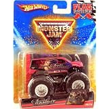 Scarlet Bandit - Hot Wheels Monster Jam Flag Series #36 1:64 Scale Truck (Small Version)