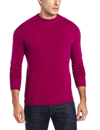 Raffi Linea Uomo Men's 100% Cashmere Crew