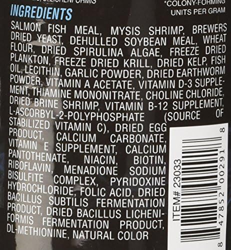 Cobalt Brand Mysis Spirulina Flake Fish Food, 1.5-Ounce