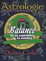 Balance : Du 23 septembre au 22 octobre