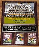 GREEN BAY PACKERS SUPER BOWL XLV TEAM PHOTO DELUXE PLAQUE