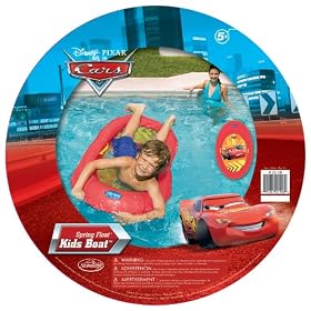 SwimWays Cars Spring Float Kid's Boat by Swimways