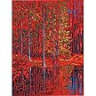 River Sticks Canvas Wall Art - 19x25"