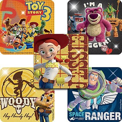 Toy Story Shiny Stickies Pack of 10