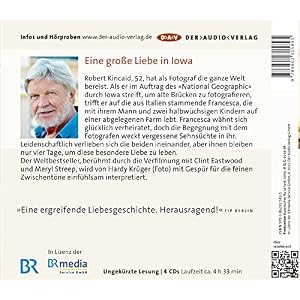 Die Brücken am Fluss: Ungekürzte Lesung mit Hardy Krüger (4 CDs)