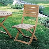 Oxford Garden Somerset Shorea Folding Sidechair