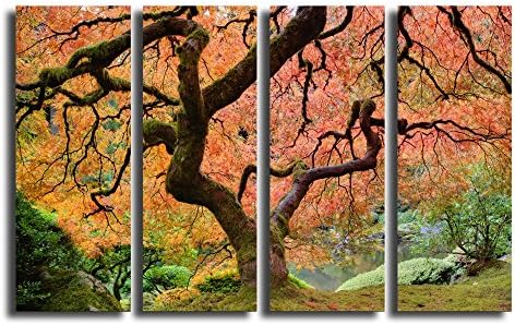 iPainting-Large Spray Painted Decorative Painting for Home Wall Decoration, High Quality Artwork Ready to hang. 4 Pieces/set