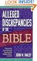 Alleged Discrepancies of the Bible
