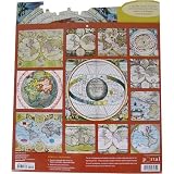 Vintage World Maps 16 Month Calendar with Free Puzzle