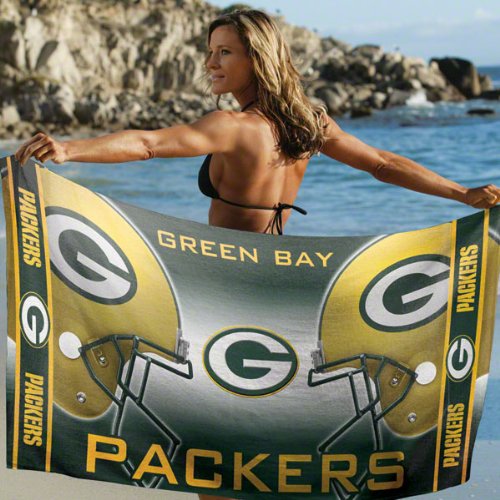 NFL Green Bay Packers Fiber Reactive Beach Towel
