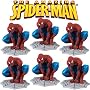 SpiderMan Cakes -(2113-5062) Mini Cupcake Toppers & Party Favors