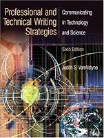 Professional and Technical Writing Strategies: Communicating in Technology and Science (6th Edition)