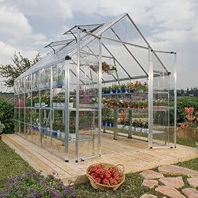 Snap and Grow Silver Greenhouse - 8' 20' by 