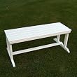 Prairie Leisure Backless Bench_Hunter Green
