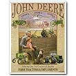 Desperate Enterprises John Deere 3rd Century Collectible Metal Sign