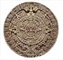 Aztec Solar Calender Wall Relief - Large 17"H Wall Plaque
