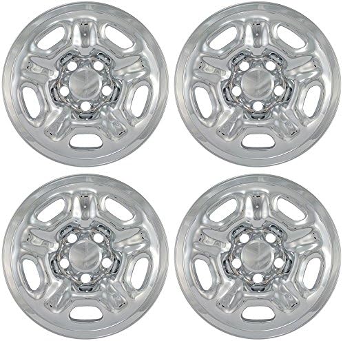 4 CHROME 05-14 Toyota Tacoma 15" Wheel Skins Hub Caps Tire Rim Covers Simulators