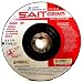 SAIT 20086 Type 27 7-Inch x 1/4-Inch x 5/8-11 Grade A24R Long Life Depressed Center Grinding Wheels - 10 Pack